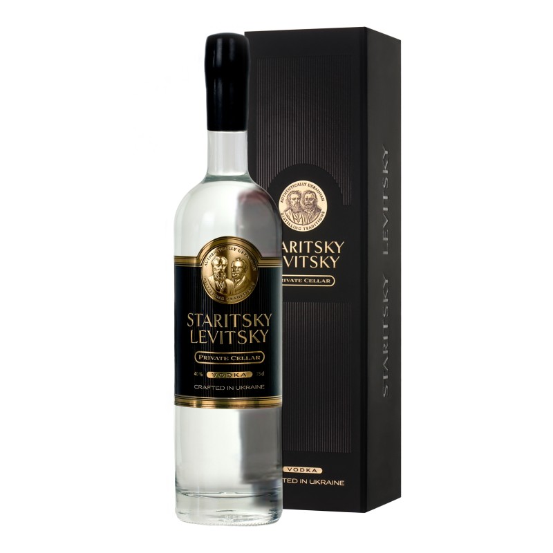 Staritsky&Levitsky Private Cellar Vodka Geschenkbox 0.7L 40%