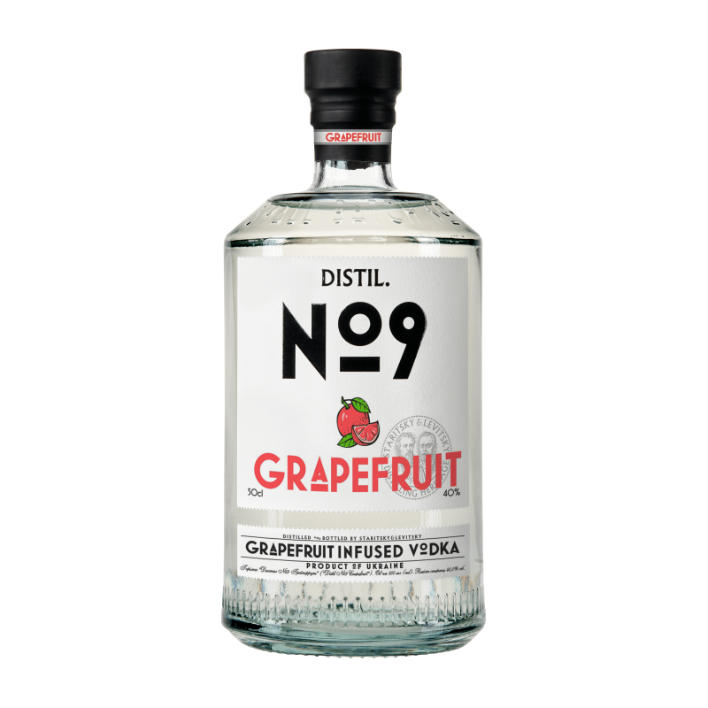Distil No.9 Vodka Grapefruit Flavoured  0.5L 40%